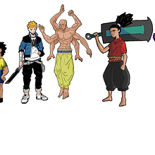 Mi Proyecto del curso: Introducción al diseño de personajes para animación y videojuegos Ein Projekt aus dem Bereich Design von Figuren und Digitale Illustration von marcelo_silva2015 - 28.05.2020