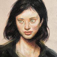 She's a star. Pencil Drawing, Artistic Drawing, Portrait Drawing, Realistic Drawing, and Traditional illustration project by Jose María San Antonio Alvarez - 05.24.2020