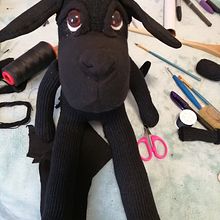 Journey, the black Lab Ein Projekt aus dem Bereich Art To von Ruby Pizarro - 18.04.2020