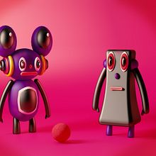 Mi Proyecto del curso: Introducción exprés al 3D: de cero a render con Cinema 4D. 3D, Digital Illustration, and 3D Modeling project by Legan Rooster - 05.24.2020