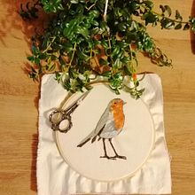 Mi Proyecto del curso: Pintar con hilo: técnicas de ilustración textil. Een project van Borduurwerk van Maya Sucerquia - 24.05.2020