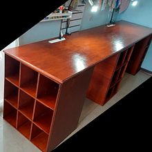 Mi Proyecto del curso: Escritorio+Mueble de trabajo. Woodworking project by Berny Guzmán - 05.25.2020