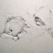 Portrait sketches. Artistic Drawing project by Gail Veasey - 05.24.2020