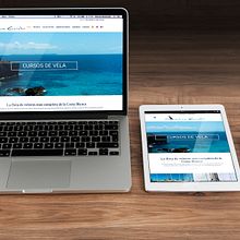 Diseño WEB Náutica Corcho. Graphic Design, and Web Design project by MÓNICA CLAVERÍA JIMÉNEZ DE LAIGLESIA - 05.25.2017