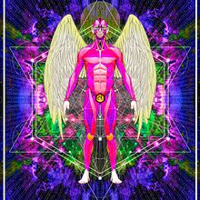 METATRÓN Ein Projekt aus dem Bereich Kunstleitung, Artistische Zeichnung, Concept Art, Design, Digitales Design, Digitale Zeichnung, Digitale Illustration, Zeichnung und Bildende Künste von Lokopanxo Art - 25.05.2020