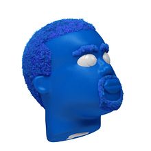 Kanye West. 3D, 3D Design, Character Design, 3D Character Design, and 3D Modeling project by Jaime Alvarez Sobreviela - 05.26.2020