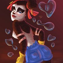 Pandila. Un proyecto de Dibujo digital, Diseño de personajes, Diseño gráfico, Ilustración tradicional, Ilustración digital y Pintura digital de ga lex - 28.05.2020