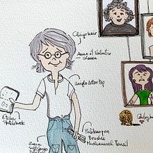 The Art of Sketching: Transform Your Doodles into Art, Part 2. Sketching, Character Design, Comic, and Digital Drawing project by Monique Villonco - 05.26.2020