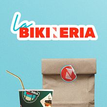 La Bikineria - Food Truck. Br, ing, Identit, and Vector Illustration project by Benoît Pillet - 05.26.2020