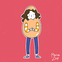 Mi Proyecto del curso: Creación de un porfolio de ilustración en Instagram . % Marina Zapata tarafından hazırlanan Geleneksel illüstrasyon, Karakter Tasarımı, Dijital İllüstrasyon & Instagram projesi - 05.26.2020