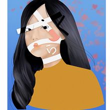 Mi Proyecto del curso: Retrato creativo ilustrado con Procreate. Digital Design project by Sara Martin - 05.27.2020