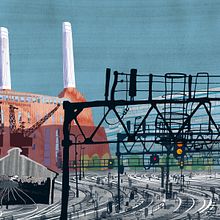  Stations and industrial Architecture. Un projet de Illustration architecturale et Illustration traditionnelle de Carlo Stanga - 26.05.2020