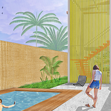 Mi Proyecto del curso: Representación gráfica de proyectos arquitectónicos. Een project van Architectuur van Vitória Freitas - 26.05.2020