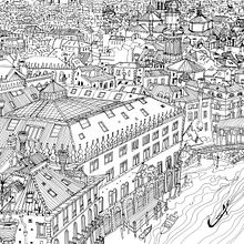 Black & White Illustrations. Un projet de Illustration architecturale et Illustration traditionnelle de Carlo Stanga - 26.05.2020