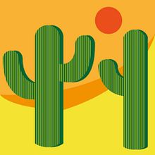 Cactus. Graphic Design, and Traditional illustration project by btrizg - 05.27.2020