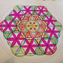 Trabajo Geometría Sagrada : Flor de la Vida. Un progetto di Creatività di Aida Fernández Lago - 26.11.2020