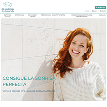 Web Clínica Dental Solla (2020) Ein Projekt aus dem Bereich CSS, Webdesign, HTML und JavaScript von Irene Formoso Beloso - 27.05.2020