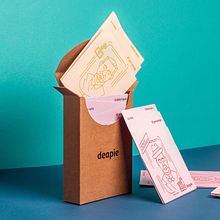 Deapie. Un proyecto de Diseño, Diseño editorial, Diseño gráfico y Packaging de Estudio Marina Goñi - 29.05.2020