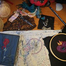 Bordados y Ex Voto #visiblemending  . Bordir proyek oleh Sophie Larcher - 05.20.2020