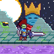 Mi Proyecto del curso: Animación de personajes en pixel art para videojuegos  Ein Projekt aus dem Bereich Animation, 2-D-Animation, Animation von Figuren und Pixel Art von edgartrejovz - 28.05.2020