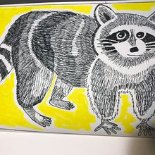 Raccoon with Texture. Un progetto di Animazione 2D e Disegno di Michael Stone - 28.05.2020