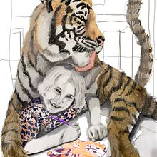 My project in Portrait with Pencil, Color Techniques and Photoshop course. Artistic Drawing project by Caroline Von Broembsen - 06.11.2020