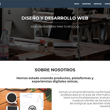 Pagina Web, emprendimiento propio. Un projet de Programmation, Développement web , et Webdesign de walter montenegro - 15.07.2018