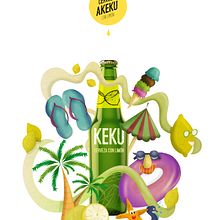 Mi Proyecto del curso: Ilustración exprés con Illustrator y Photoshop. Un proyecto de Ilustración digital e Ilustración vectorial de Andrea Nogales - 28.05.2020