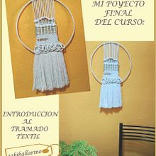 Mi Proyecto del curso: Introducción al tramado textil. Fiber Arts project by GABRIELA BALLARINO - 05.28.2020
