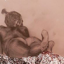 My project in Figure Drawing for Beginners course. Desenho anatômico projeto de zerobyzero - 28.05.2020