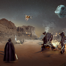 Visual Effects Star Wars . Un progetto di Composizione fotografica e Postproduzione fotografica di Dario Ortiz - 28.05.2020