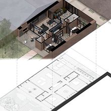 Mi Proyecto del curso: Casa M. Rio Negro, Argentina. Un progetto di Architettura, Architettura digitale, Architettura d'interni, Street Art, Fotografia architettonica e Illustrazione architettonica di gabrimun91 - 29.05.2020