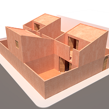 Mi Proyecto del curso: Representación gráfica de proyectos arquitectónicos. Un progetto di Animazione, Architettura, Architettura digitale, Architettura d'interni e Creatività di Edgar Vidal - 29.05.2020