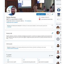 My LinkedIn. Projekt z dziedziny Portale społecznościowe użytkownika Sergio Agustín Ramos Quiroz - 29.05.2020