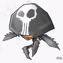 Diseño de personajes, robots. '20.. Concept Art, Digital Drawing, Character Design, Traditional illustration, Digital Illustration, and Video Games project by Fede Gastaminza - 05.28.2020