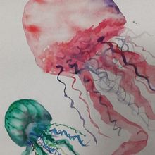 Mi Proyecto del curso: Técnicas aplicadas de ilustración en acuarela. Pintura em aquarela projeto de Victoria Almanza - 29.05.2020