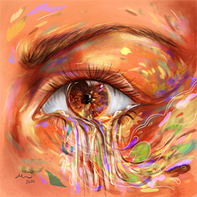 Eye - Ilustración digital. Un progetto di Illustrazione tradizionale e Illustrazione digitale di Marisol Franco Mendoza - 28.05.2020
