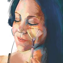 Autorretrato. Un projet de Illustration traditionnelle de Sali - 17.04.2017