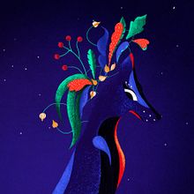 Pareja tropical. Un projet de Illustration numérique, Dessin numérique, Illustration traditionnelle, Illustration botanique et Illustration jeunesse de Ju Lie - 18.06.2020