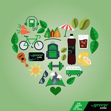 Green Cola (Social Content). 2D Animation, and Digital Illustration project by Sara Merino - 02.01.2018