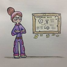 Mi Proyecto del curso: Introducción a la creación de personajes estilo cartoon. Un proyecto de Diseño de personajes de Alessandra Ponce Gabriel - 29.05.2020