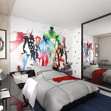 Quarto Infantil Vingadores. Een project van Interactief ontwerp van Thayla Dourado - 14.04.2017