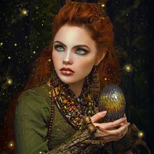 Proyecto personal: Ninfa del Bosque. Un proyecto de Concept Art, Ilustración digital y Retoque fotográfico de Alexandra Martín García | ArtDrómeda - 01.05.2020
