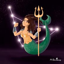 Chica Capricornio: Pintura digital de personajes: ilustra con luz y color. Drawing, and Traditional illustration project by Jeremías Vilches Gajardo - 05.30.2020