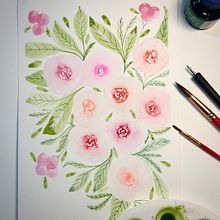 Mi Proyecto del curso: Creación de paletas de color con acuarela. Watercolor Painting project by Olivia Ortíz de Pinedo - 05.30.2020