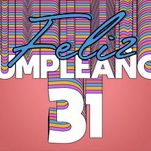 Feliz Cumpleaños. Fine Arts, Sketching, Drawing, Lettering, and Digital Lettering project by Felipe Rodriguez - 05.30.2020