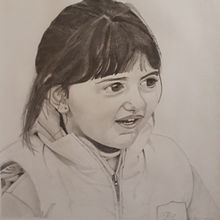 Mi Proyecto del curso: Retrato realista con lápiz de grafito. Pencil Drawing, and Portrait Drawing project by Adrián Molinari - 07.12.2020