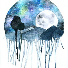 Mi Proyecto del curso: Técnicas modernas de acuarela. Traditional illustration project by Daniela López - 05.30.2020