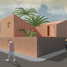 Meu projeto do curso: Representação gráfica de projetos arquitetônicos. Architecture, and Collage project by rodrigomff9 - 05.30.2020