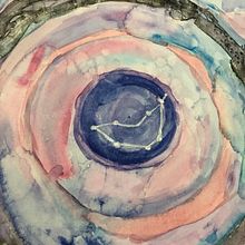 Proyecto Final: Espiral de Capricornio. Un progetto di Illustrazione tradizionale, Pittura e Pittura ad acquerello di Angel Peto - 31.05.2020